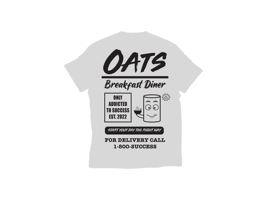 Oats Diner tee Black